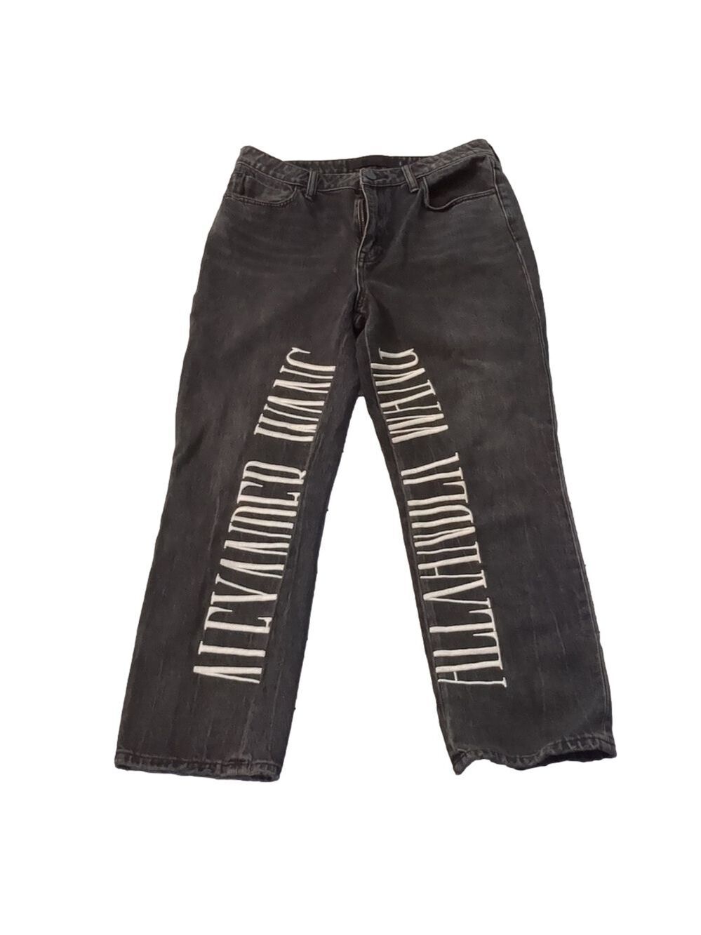 Denim x Alexander Wang cult black jeans size 30